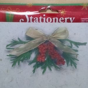 2/$20 Handmade Mistletoe Letterhead